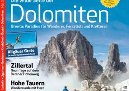 Der Bergsteiger mit Artikel ueber die Reisen Wandern und Wein in den Cinque Terre