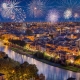 Silvesterfeuerwerk in Verona