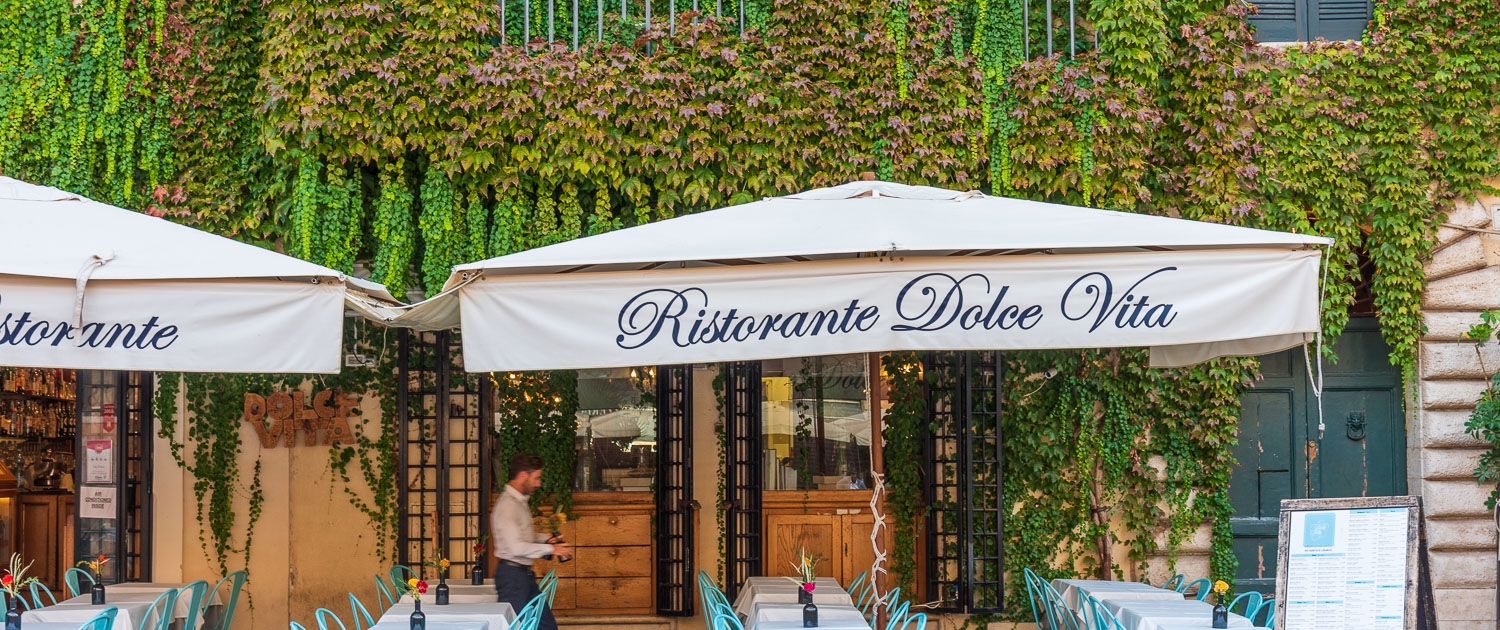 Restaurant in Rom Dolce Vita