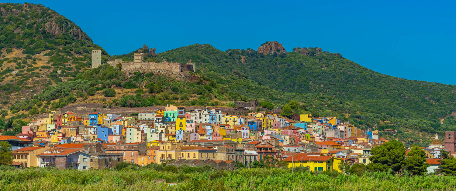 Bosa in Sardinien, Ziel einer unserer Wanderungen